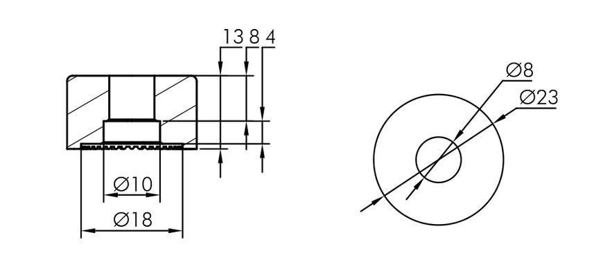 Пропеллер T-Motor T1608 16x8.0 для самолетов