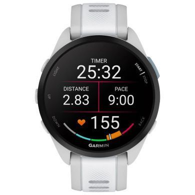 Смарт-годинник Garmin Forerunner 165, GPS, Mist Grey/Whitestone, GPS (010-02863-21)