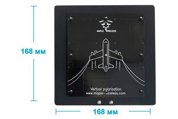 Антена 5.5GHz Maple патч 21dB SMA