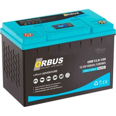 Батарея LiFePo4 Orbus 12.8V - 100Ah (LIT12-100)