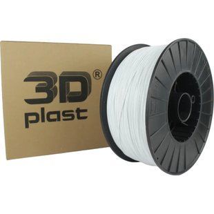 Пластик для 3D-принтера 3Dplast PETG 1.75мм, 3кг, белый (3DPTG1753WHT)