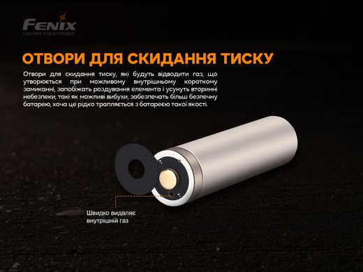 Акумулятор 18650 Fenix (3000 mAh)