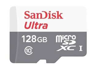 Карта памяти SanDisk 128GB microSD class 10 Ultra Light (SDSQUNR-128G-GN6MN) (SD-UL128GB)