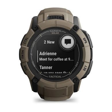 Смарт-часы Garmin Instinct&reg; 2X Solar - Tactical Edition коричневый (010-02805-02)
