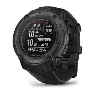 Смарт-годинник Garmin Instinct® 2X Solar - Tactical Edition чорний (010-02805-03)