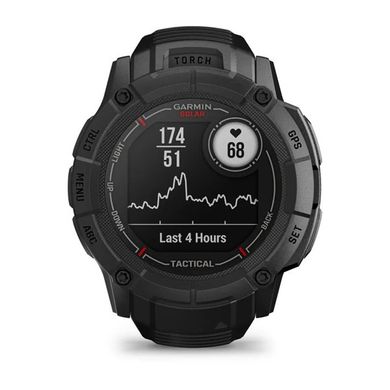 Смарт-часы Garmin Instinct® 2X Solar - Tactical Edition черный (010-02805-03)