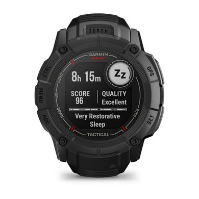 Смарт-часы Garmin Instinct® 2X Solar - Tactical Edition черный (010-02805-03)