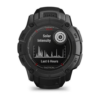 Смарт-часы Garmin Instinct® 2X Solar - Tactical Edition черный (010-02805-03)