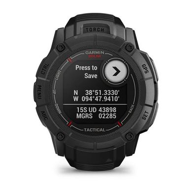 Смарт-часы Garmin Instinct® 2X Solar - Tactical Edition черный (010-02805-03)