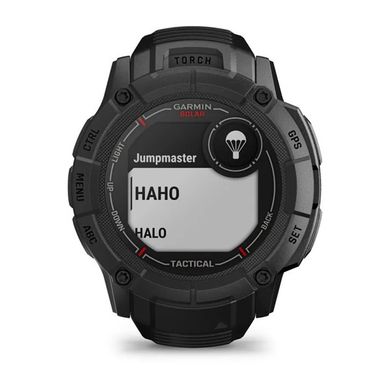 Смарт-годинник Garmin Instinct® 2X Solar - Tactical Edition чорний (010-02805-03)