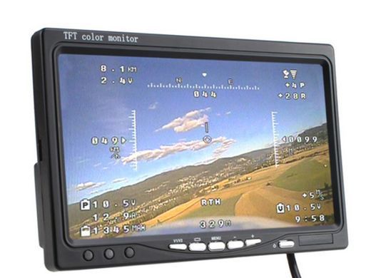 Дисплей FPV 7" Readytosky 1024x600 без приемника