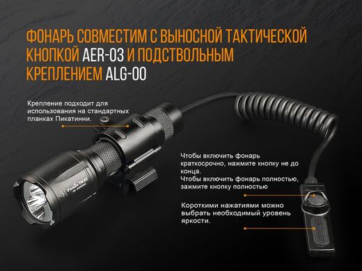 Ліхтар ручний Fenix TK25 UV Cree XP-G2