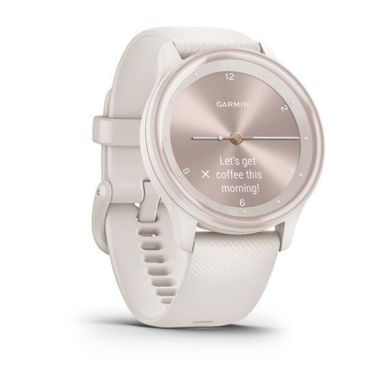 Смарт-годинник Garmin vivomove Sport, Ivory, Silicone, (010-02566-01)