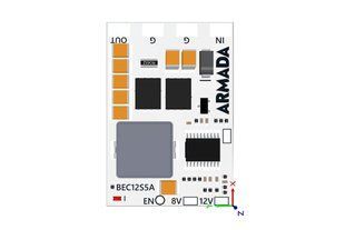 Регулятор живлення ARMADA UBEC 12S 6-55V - 5V/8V/12V 5A