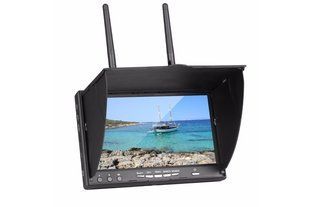 Дисплей FPV 7'' Readytosky 800x480 DVR Diversity 5.8 ГГц без синего экрана с аккумулятором.