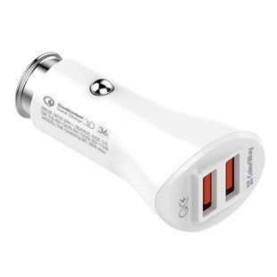 Зарядное устройство для ColorWay 2USB Quick Charge 3.0 (36W (CW-CHA011Q-WT)