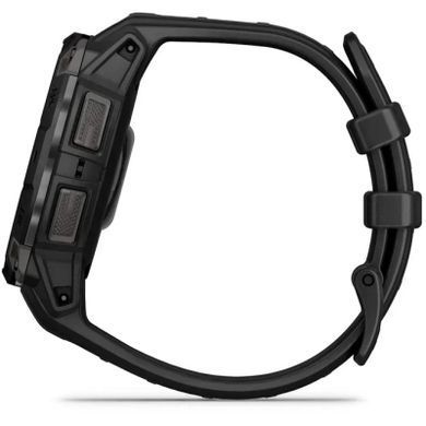 Смарт-годинник Garmin Instinct 3, 45mm, AMOLED, Black Bezel with Black Band, GPS смарт-годинник (010