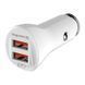 Зарядний пристрій ColorWay 2USB Quick Charge 3.0 (36W (CW-CHA011Q-WT)