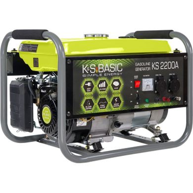 Генератор Konner&Sohnen KSB 2200A, 230В, 2.0kW, ручный стартер, 33.2кг (KSB2200A)