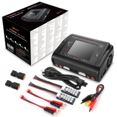 Зарядний пристрій для дрона HTRC T400 pro Duo Lipo Charger Battery Discharger 2Channel AC 150 (HT-T400PRO/HP9915.0284)