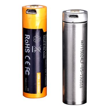 Акумулятор 18650 Fenix (3500 mAh) micro usb зарядка