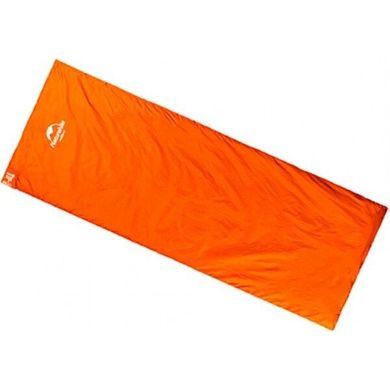 Спальник сверхлегкий Naturehike Ultra light LW 180 NH15S003-D, (20°C), pp M, левый, оранжевый