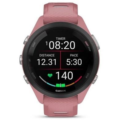 Смарт-годинник Garmin Forerunner 265S, Pink, GPS (010-02810-15)