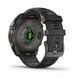 Смарт-годинник Garmin fenix 8 47mm, AMOLED, Saph, CrbnGryTi/Blk, Blk/PebbleGryBnd, GPS (010-02904-21