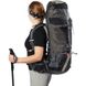 Рюкзак туристический Naturehike NH70B070-B, 70 л+5 л, черно-серый