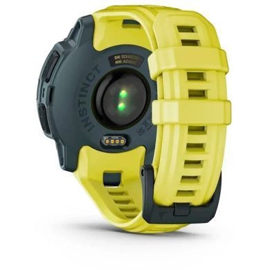 Смарт-годинник Garmin Instinct E, 45 mm, ElectricLimeBezel w/ ElectricLimeBand, GPS смарт-годинник (